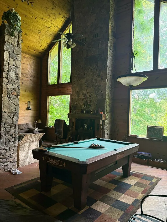 Abandoned Cabin With Everything Left Behind