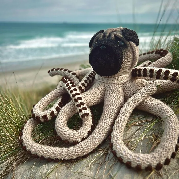 Made An Octopus/Pug Hybrid: An Octopug!
