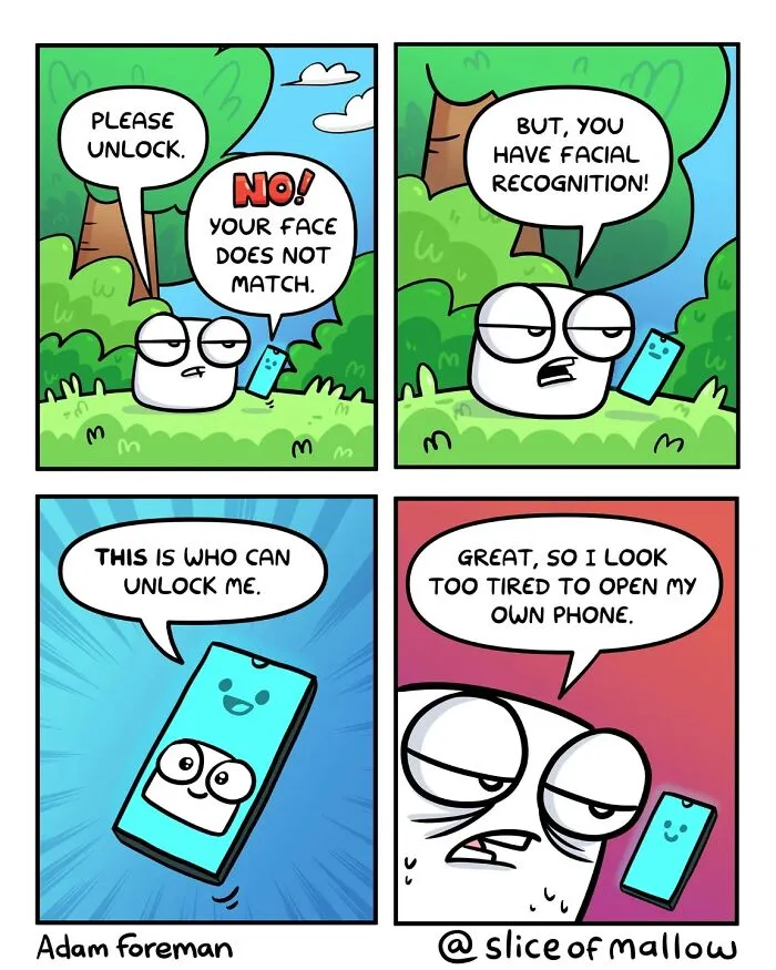 42 New Adorable Comics By Adam Foreman About A Marshmallow Dealing With The Ups And Downs Of Life