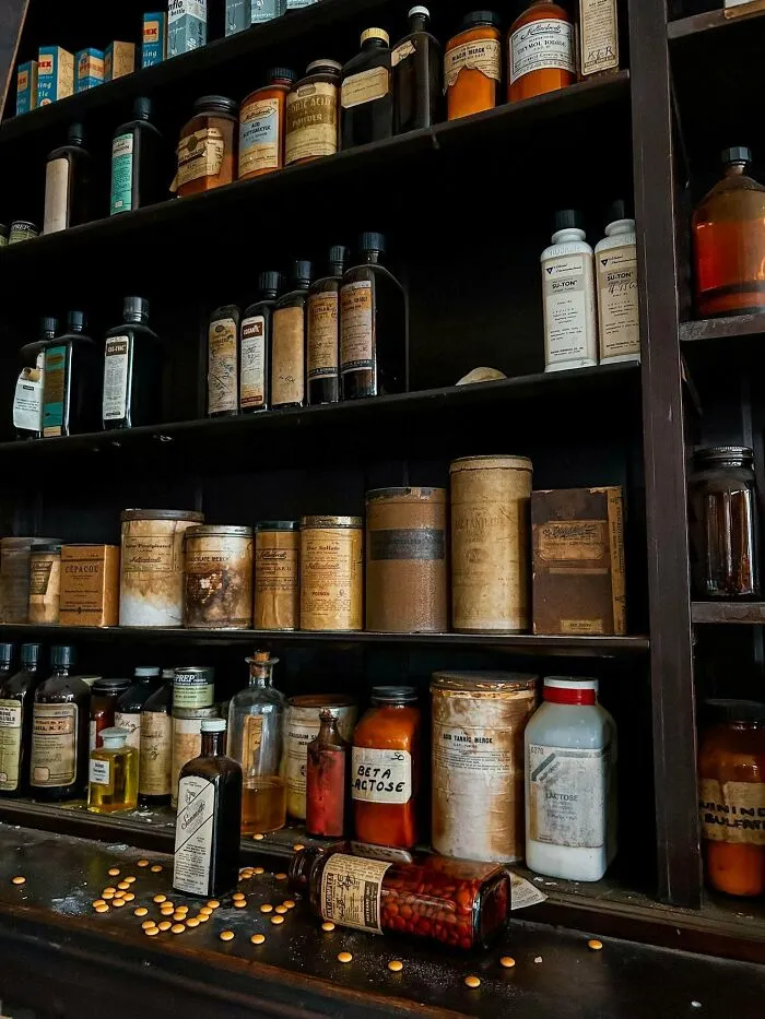 Abandoned Drug Store Hidden In A Small Town