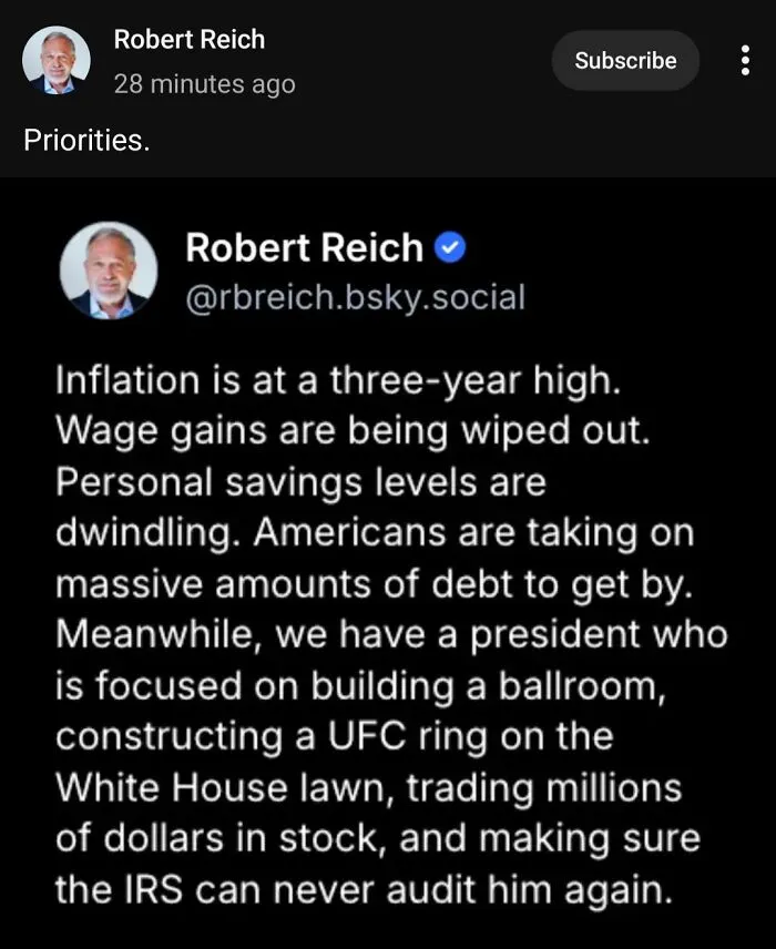 This Guy Is 100% Right. What Is America Really Gaining Here When Trump Is Busy Building A Ufc Ring On The Wh Lawn? How's That Going To Help The American Economy?