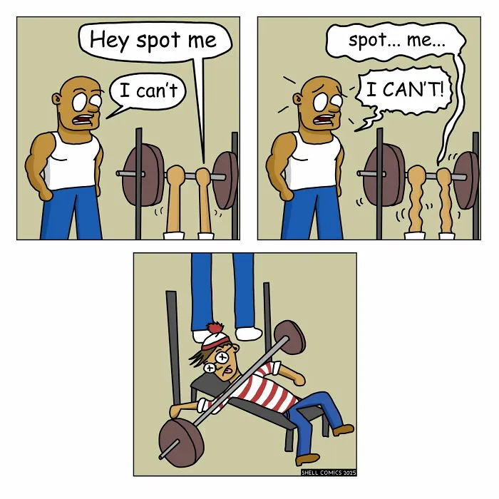 35 Funny “Shell Comics” That Find The Absurd Side Of Everyday Life