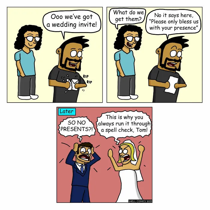 35 Funny “Shell Comics” That Find The Absurd Side Of Everyday Life