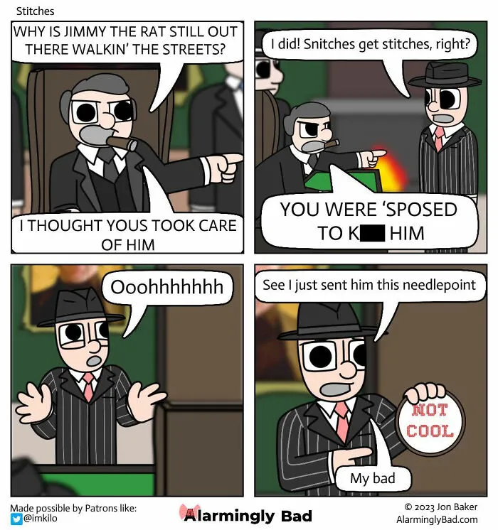 34 New “Alarmingly Bad” Comics With Punchlines That Are Nearly Impossible To See Coming