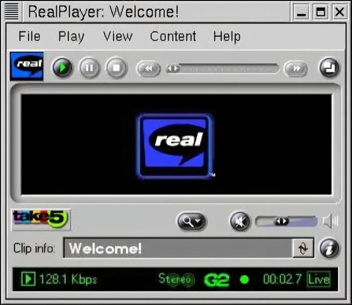Real Player! The First Internet TV/Streaming Audio Experience Many Early Web Users Had. When It Worked, It Was Magic!