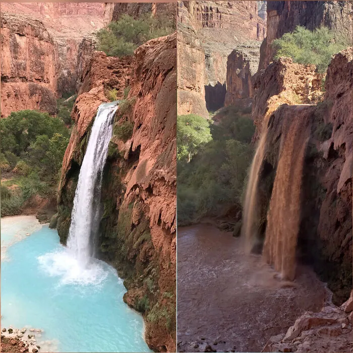 Hard-To-Obtain Permits For A 10mi Hike To See Havasupai Falls