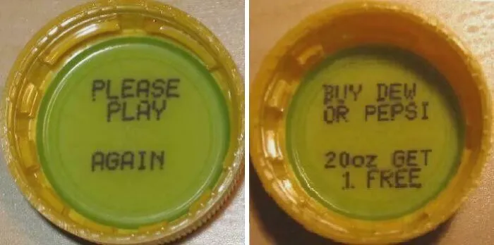 Remember When You Didn't Have To Enter Your Personal Info Online To Win A Soda?