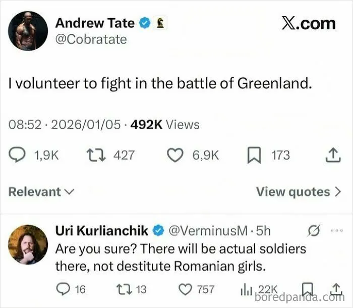 Should Not Have Said That, Tate