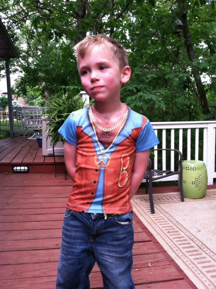 My Son Just Got This Shirt As A Gift. So Far, He Likes The Reactions He Is Getting