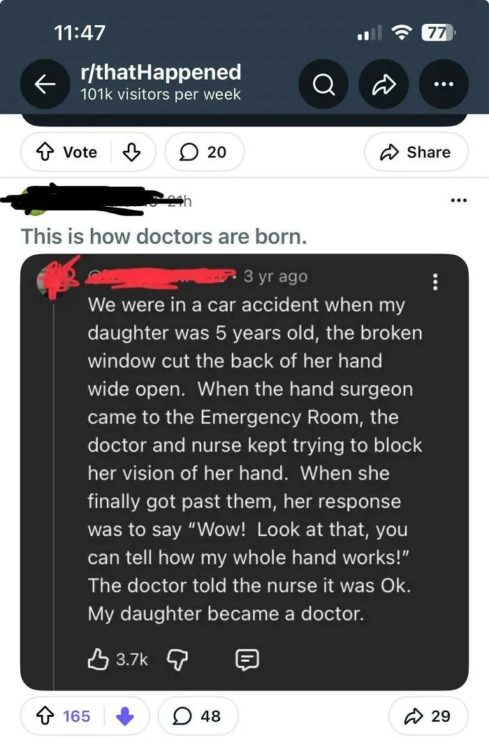 I Guess People Can't Become Doctors