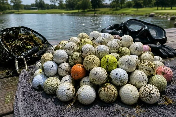 I Just Learned Some People Make Money Collecting Abandoned Golf Balls From Lakes