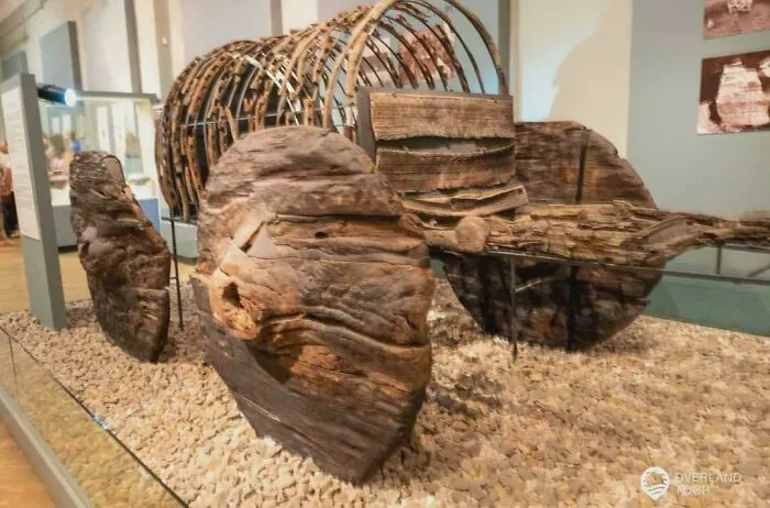 One Of The 4000-Year-Old Well-Preserved Wagons Unearthed In The Lchashen Village In The Vicinity Of Lake Sevan
