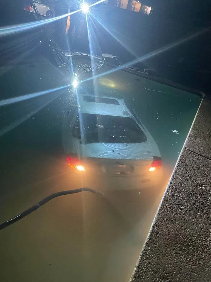 Came Home To A Car In My Pool