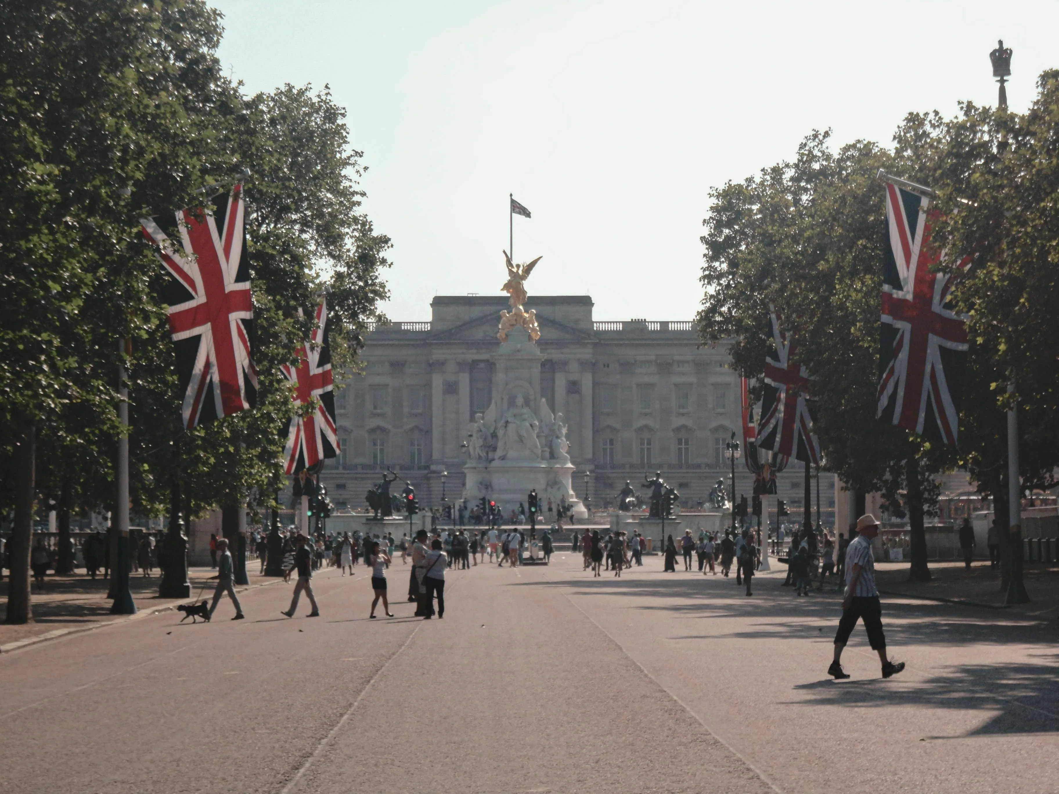 Buckingham Palace, associated with the first female Prime Minister of the United Kingdom, the Iron Lady.