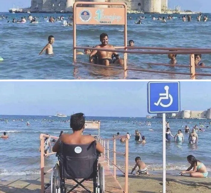 This Beach In Turkey With Accessibility Features