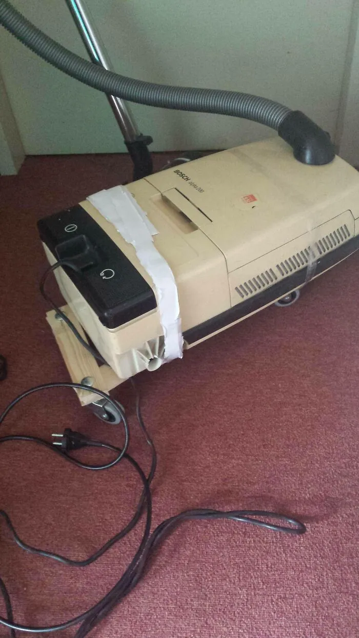 New Wheels For An Old Vacuum