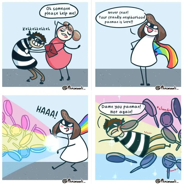 22 Funny Comics By Minimaali Where Ordinary Situations Escalate Very Quickly