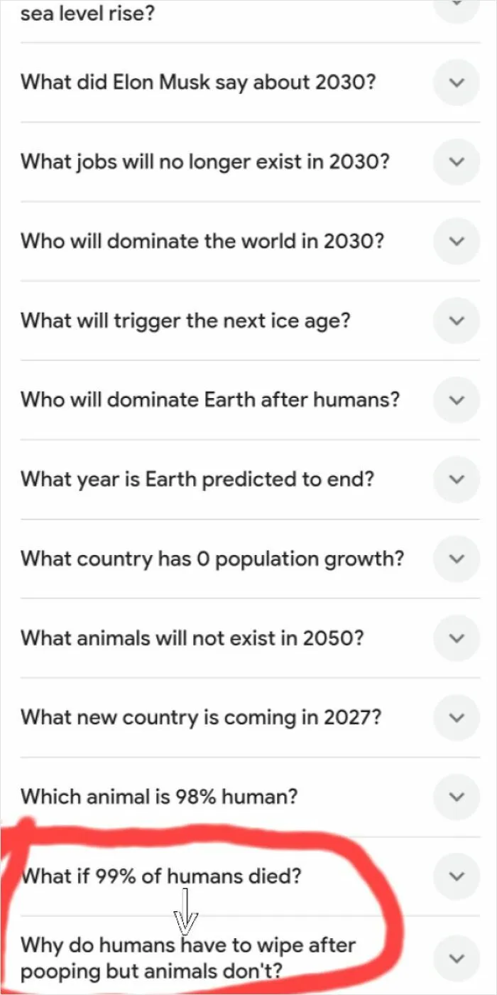 Google Thought That Was On Parr With, And Equally Worth Talking About As Every Other Suggestion