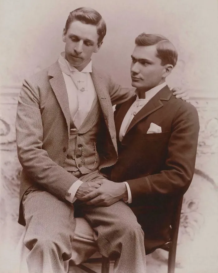 Two Men, About 1880