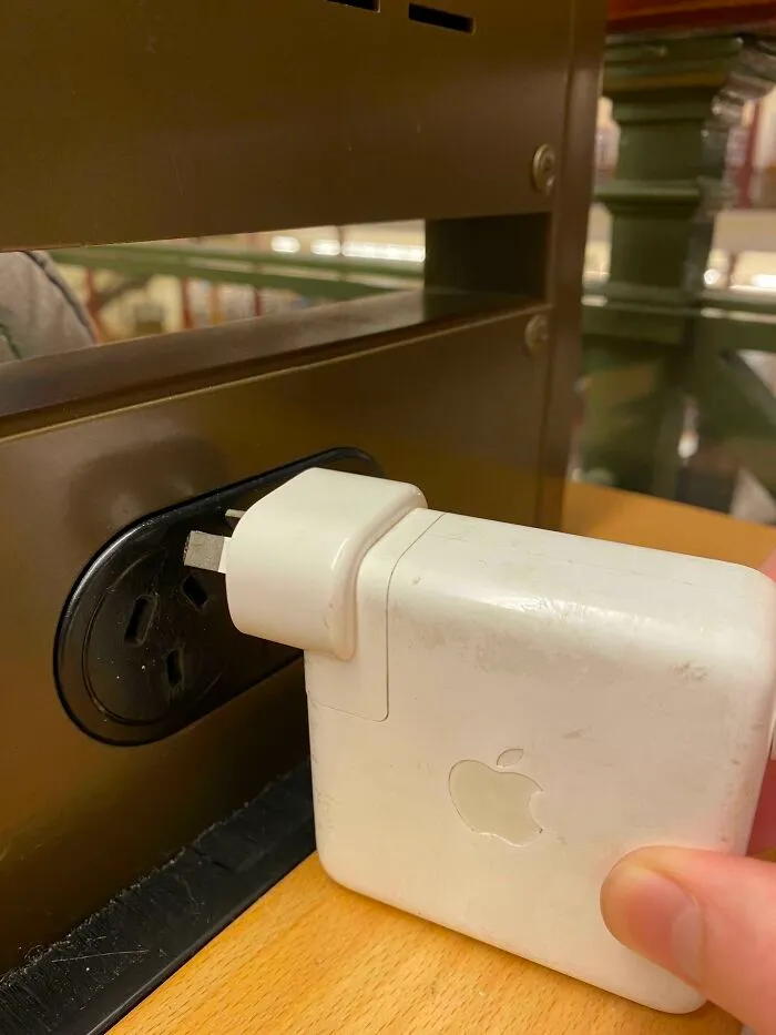 Not Being Able To Charge My Laptop At The Library