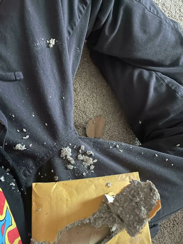 This Envelope That Explodes Padding Everywhere