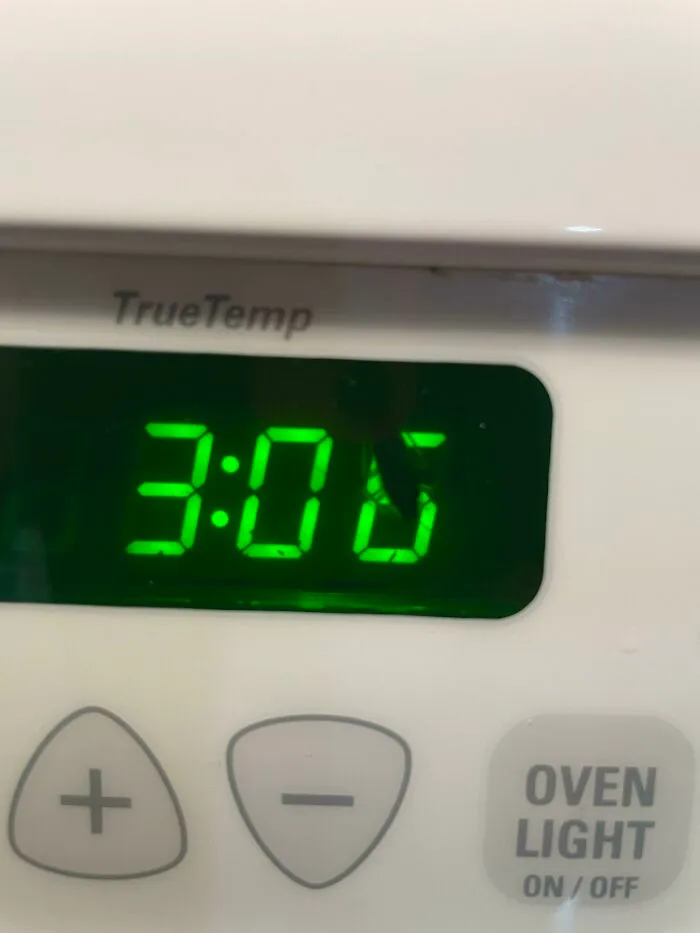 One Of The Houses That I House Keep Have A German Roach Infestation, They Love The Oven Clock