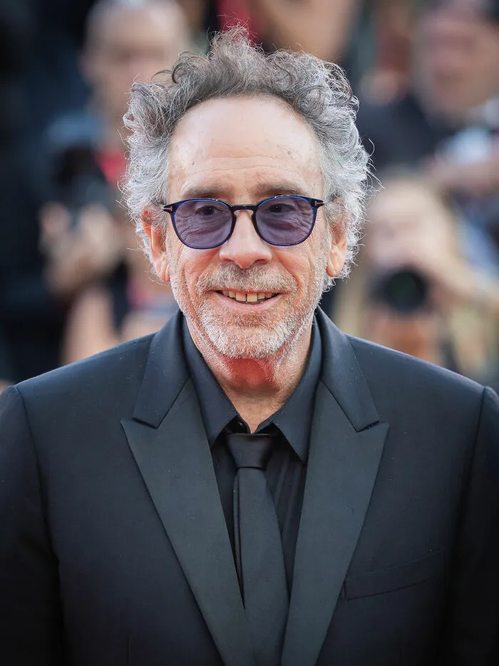 American Director, Producer, and Screenwriter Tim Burton, 68