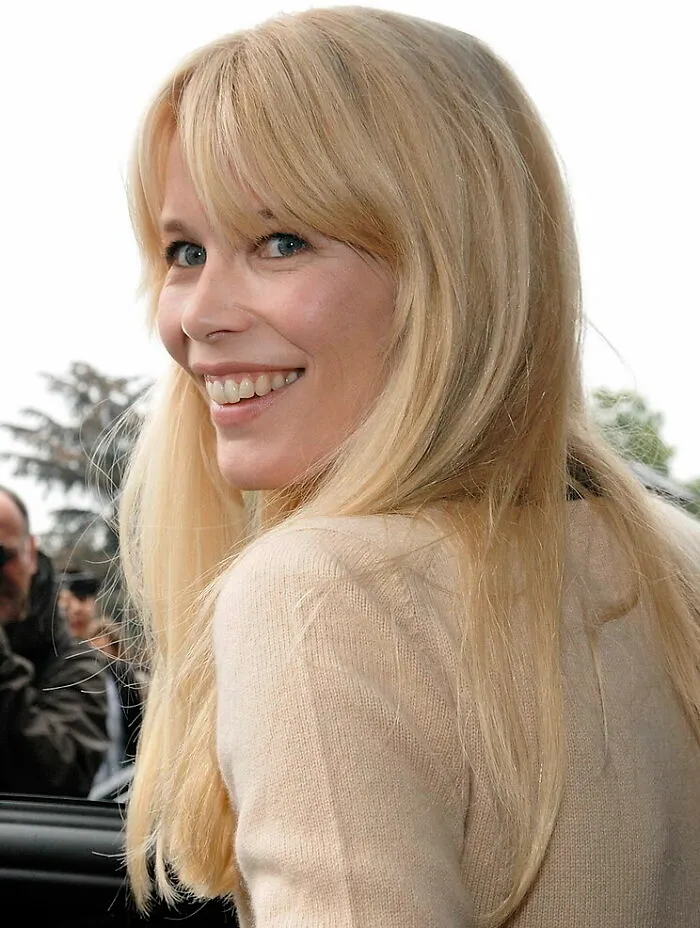 German Model and Fashion Designer Claudia Schiffer, 56