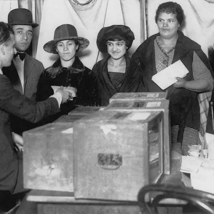 Women Vote For The First Time In The USA, New York City (1920)