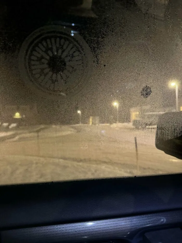 This Symbol Appeared On My Truck Windows Overnight. Does It Mean Anything?