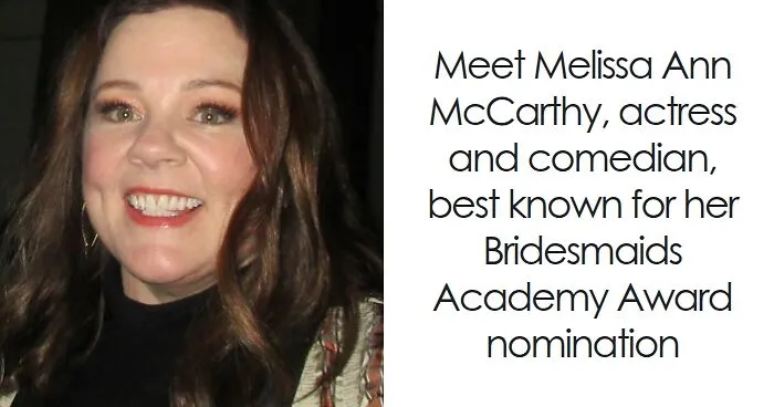 Melissa McCarthy: Bio And Career Highlights