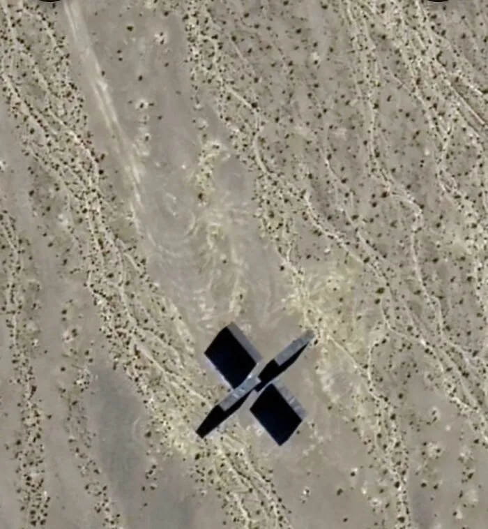 Creech Air Force Base Unknown Structure 36°39'03"N 115°41'40"W