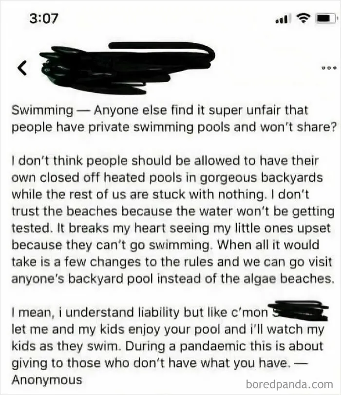 What's Wrong With Public Pools/Beaches?