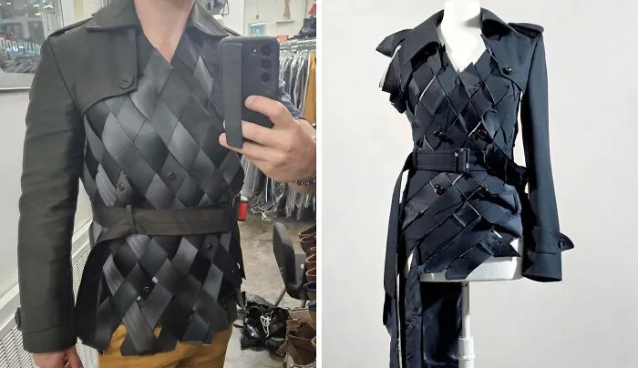 Ayúdenme a encontrar de qué serie o película es esta chaqueta hecha de cinturones de seguridad
