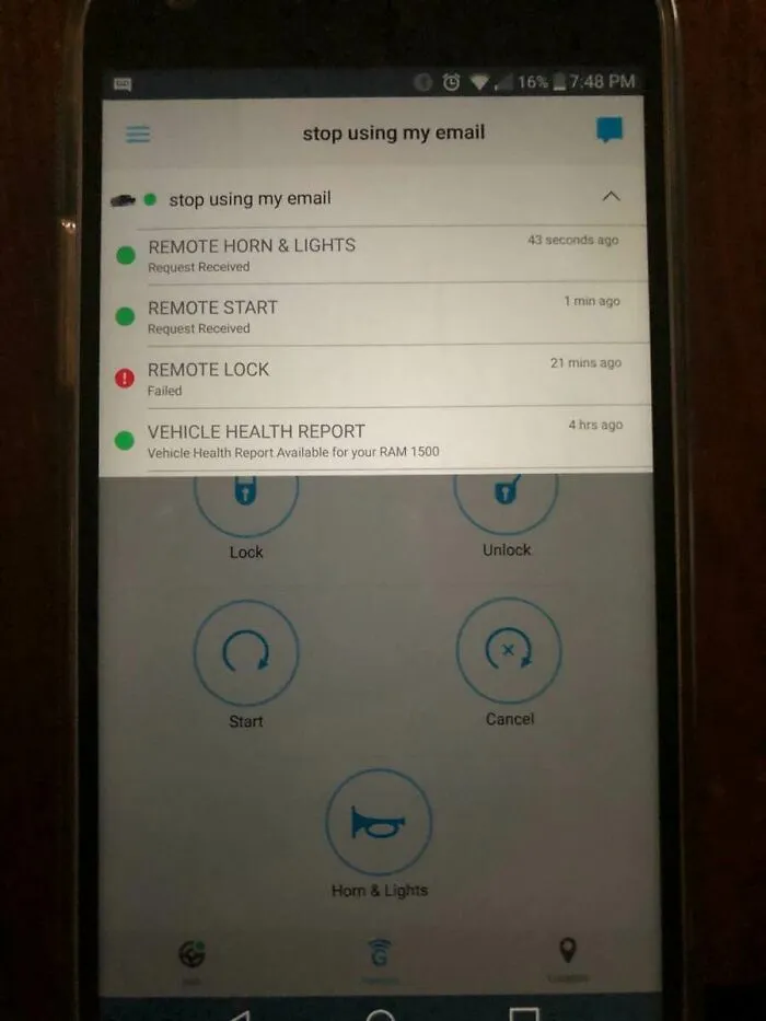 After Years Of This Guy Using My Email As A Spam Account, I Got My Revenge. He Signed My Email. Up For Siriusxm Which Also Gives Me The Ability To Beep His Horn