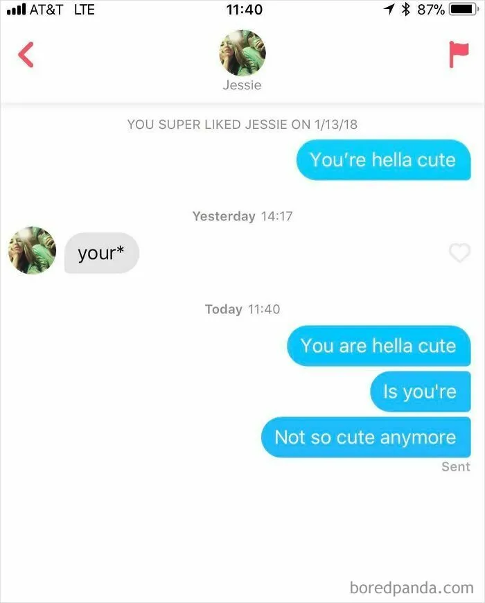 No Looks Can Justify That Dumb Response