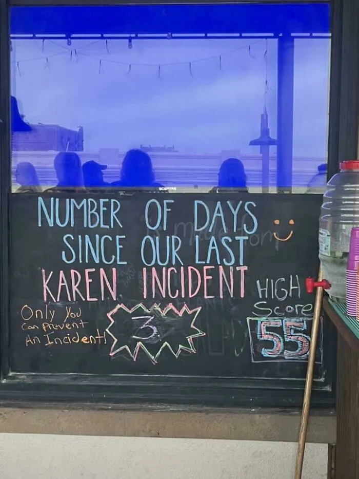 Seen At A Restaurant In Florida