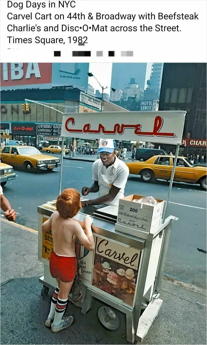 44th & Broadway 1982 Times Square