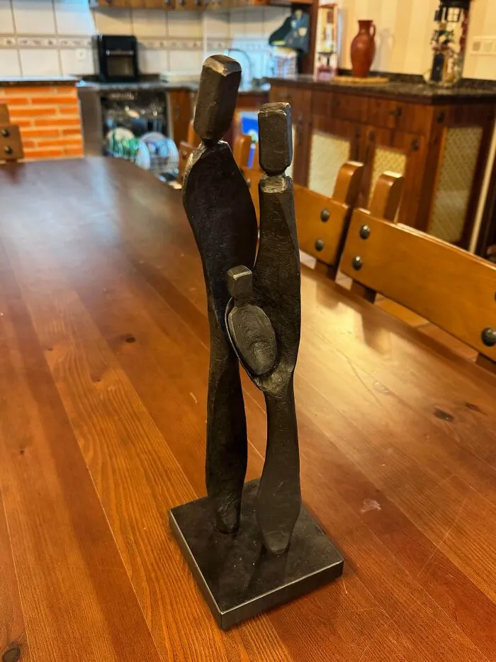 My Brother Just Became A Dad, So I Made Him This Sculpture For His Birthday. What Do You Guys Think?