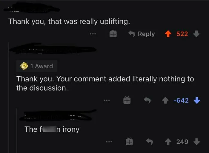 The Downvotes Are Swarming In