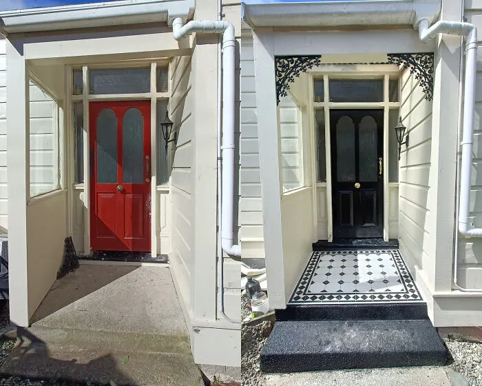 6 Days Before And After Entryway