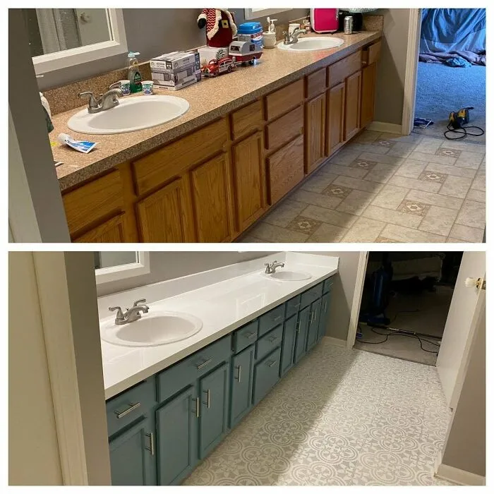 My $150 DIY Bathroom Makeover