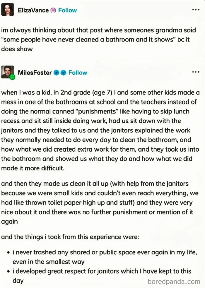 This Is Why Kids Should Do Chores Around The House. They See How Their Actions Affect Others In The House, Both Positively And Negatively