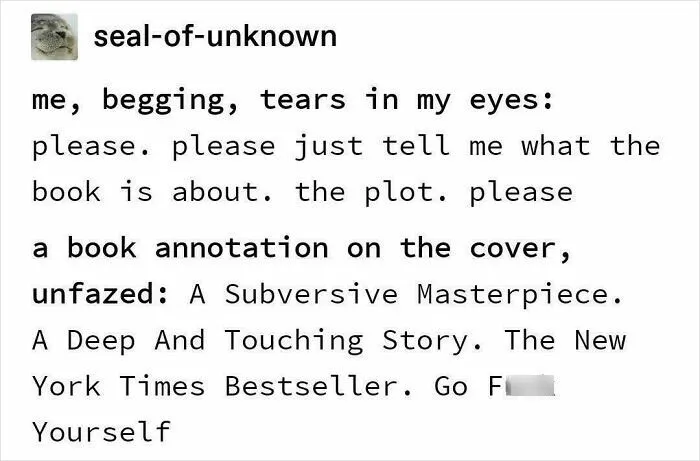 Whatever Happened To Blurbs?