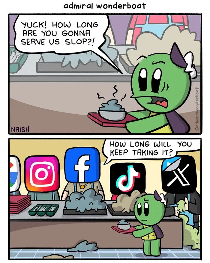 32 New Funny Comics About Life That Occasionally Take A Darkly Humorous Turn By This Artist