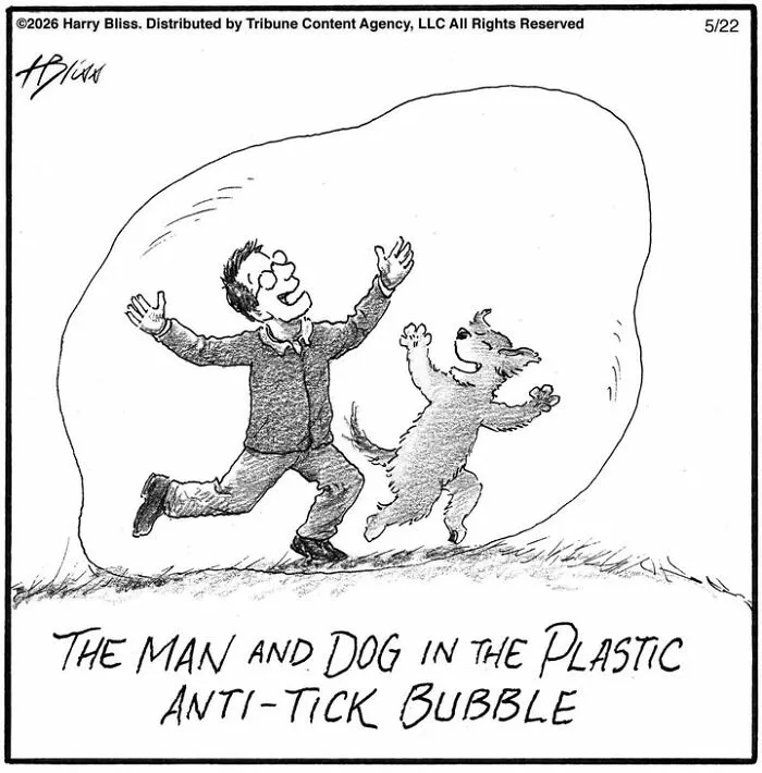33 Humorous One-Panel Dog Comics By The New Yorker Magazine Cartoonist Harry Bliss (New Comics)