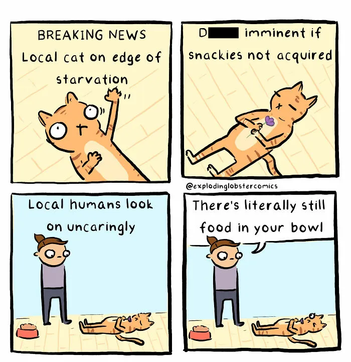 57 Funny Comics By This Artist That Celebrate The Weirder Side Of Everyday Life