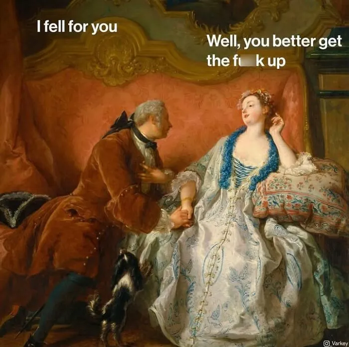 37 New Funny Edits By Varkey That Give Classical Paintings A Hilarious Modern Twist