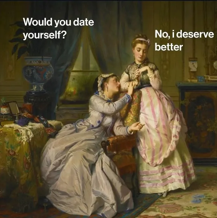37 New Funny Edits By Varkey That Give Classical Paintings A Hilarious Modern Twist