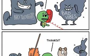 32 New Funny Comics About Life That Occasionally Take A Darkly Humorous Turn By This Artist